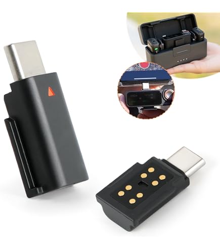 for DJI Mic 2 Phone Adapter Lighting Wireless Microphone Receiver